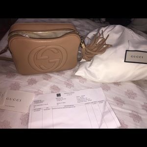 Authentic Gucci soho purse